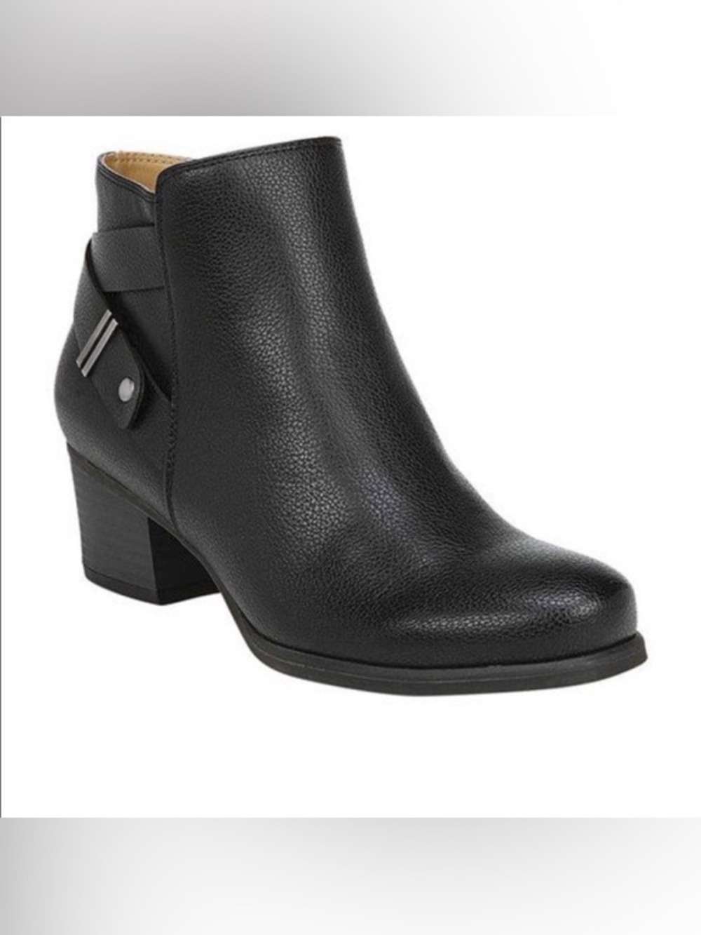 NEW Soul Naturalizer 8 WIDE Black Booties Heel